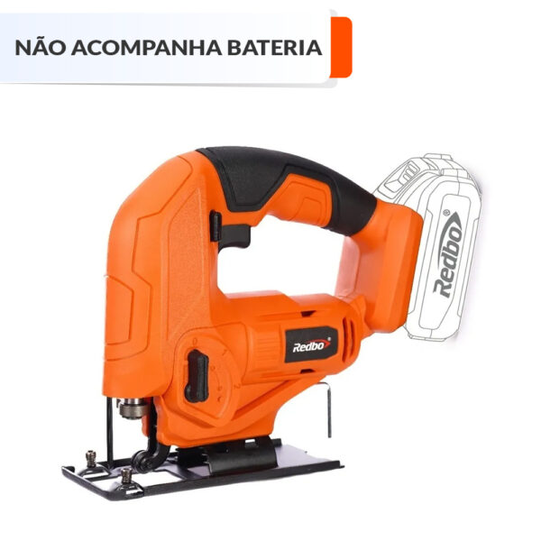 Serra Tico Tico Bateria 20v – Redbo Js21v-25 Sem Bateria
