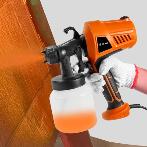 Pistola de Pintura Eletrica 500w 800ml KK-1820 Kraw – 220v