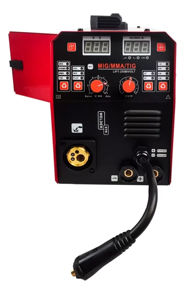 Máquina De Solda Inversora Mig/mma/tig (lift)-255 Bivolt Usk