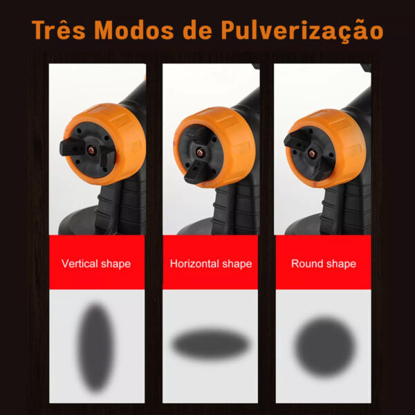 Pistola de Pintura Eletrica 500w 800ml KK-1820 Kraw – 220v