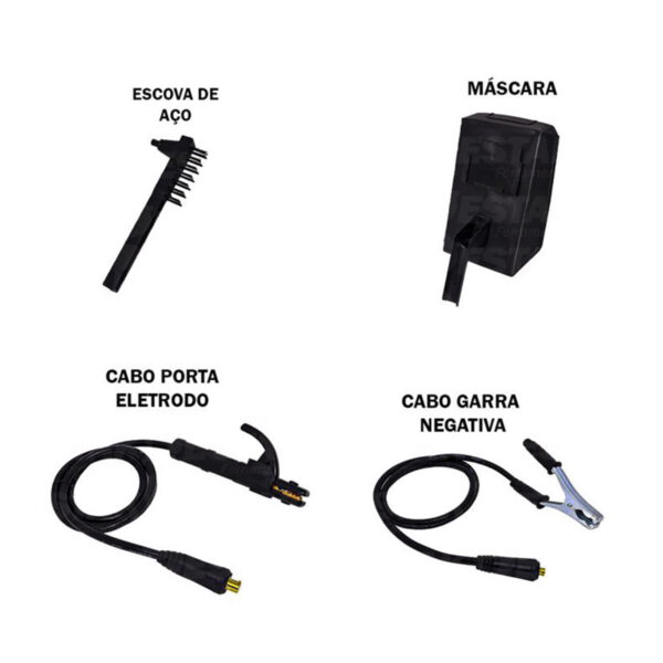 Inversora de Solda Digital Mini Mma 226 Bivolt Kraw