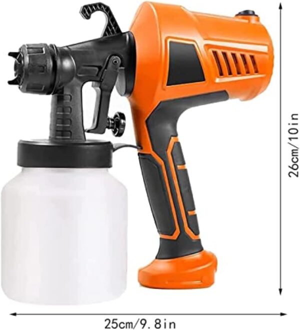Pistola de Pintura Eletrica 500w 800ml KK-1820 Kraw – 220v