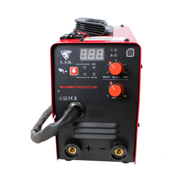Maquina Solda Multiprocesso MIG MAG TIG(LIFT) 201 sem gás