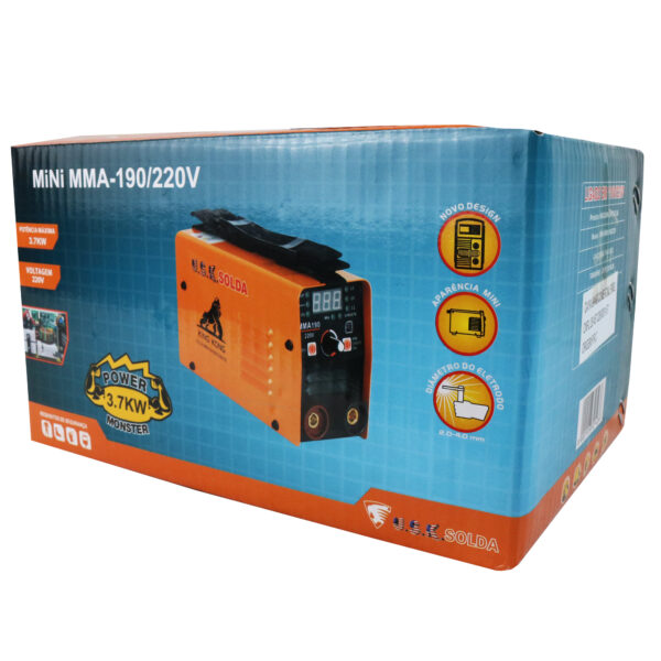 Maquina Solda Inversora Mini 190 Tig Mma Elétrica Usk – 220V